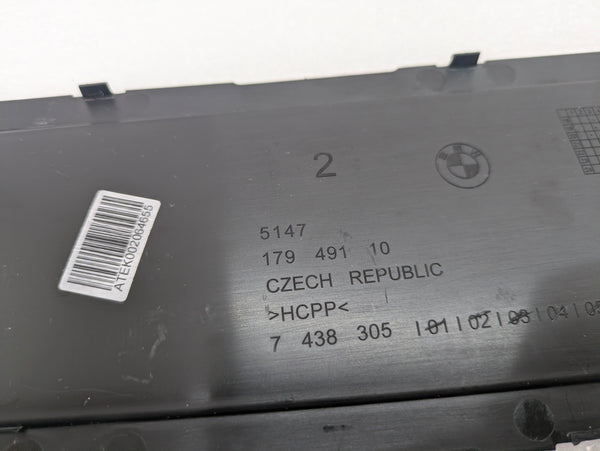 BMW G22 G20 G26 430ix 330ix 330ex Trunk Storage Compartment Access Panel Cover 7438305 *DAMAGED*