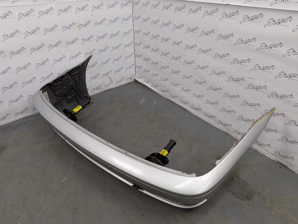 BMW E46 325ci Coupe Rear Bumper Assembly W/Crash Bar Titanium Silver (354)