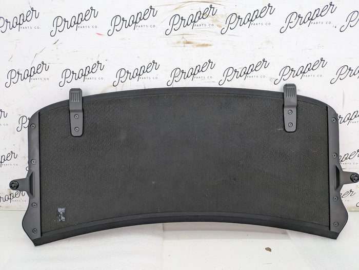 BMW F36 435xi 430xi 440xi 428xi Rear Rearward Parcel Shelf Trunk Cargo Cover Section Black 8062774