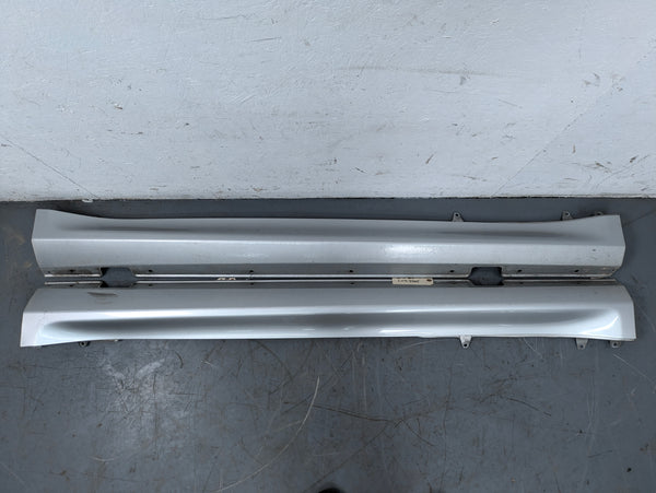 BMW Z3 M Roadster Coupe Wide Side Skirt Titanium Silver Set Left Right 41218401405