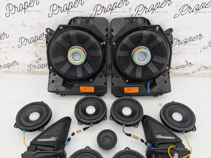 BMW F32 435xi 428xi 440xi 430xi Complete Harman Kardon Audio Speaker/Subwoofer/Tweeter Set