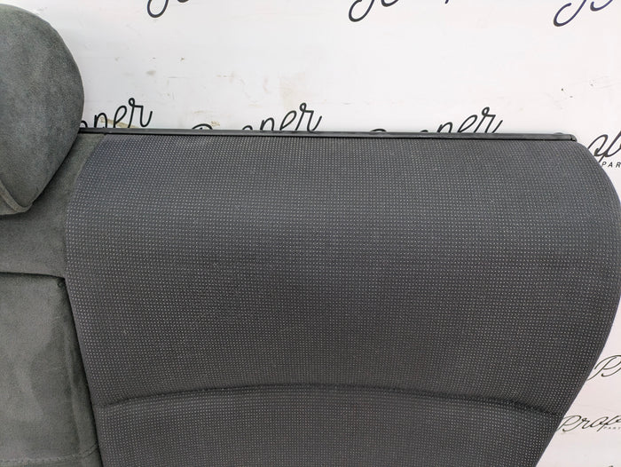 BMW E46 330i 328i 325i 323i ZHP M Sport Sedan Rear Split Folding Seats Complete Set Alcantara Cloth Laser