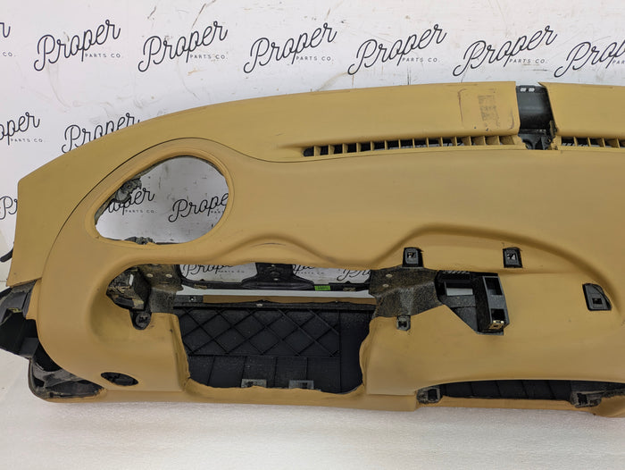 Porsche 996.2 911 Carrera 4 Dashboard Savanna Beige 99655221103/99655210902