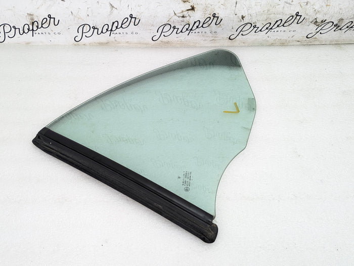 Porsche 996.2 911 Carrera 4 Cabriolet Convertible Left/Driver Side Rear Quarter Window Glass