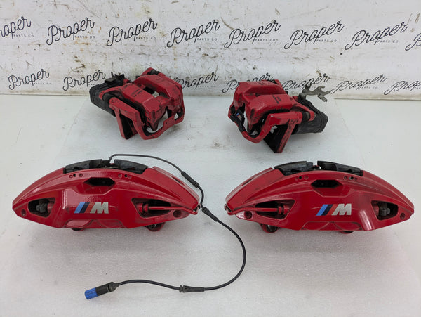 BMW G20 G22 G23 G26 330ix M340ix 330ex Front & Rear Red Brembo Brake Caliper Set