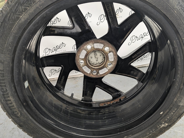 2021 Volvo V60 T6 R-Design Y Spoke Black Diamond Cut Wheel 8 X 18 Et 42 31471311 #3