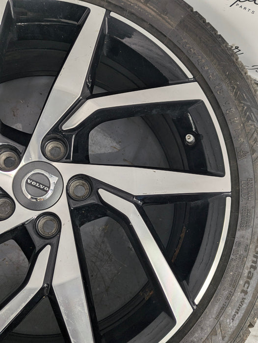 2021 Volvo V60 T6 R-Design Y Spoke Black Diamond Cut Wheel 8 X 18 Et 42 31471311 #3