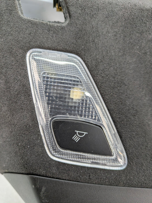 Chevrolet C7 Corvette Stingray Upper Windshield Headliner Suede Trim Panel W/Anti-Theft Alarm Sensor 23345041