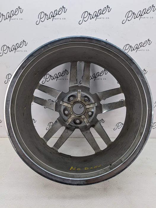Chevrolet C7 Corvette Stingray Rear Rim Wheel Chrome Split 5-Spoke 20