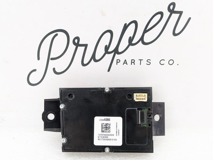 Chevrolet C7 Corvette Stingray Right/Passenger Side Dashboard HVAC Temperature Control Switch 23344086 *DAMAGED*