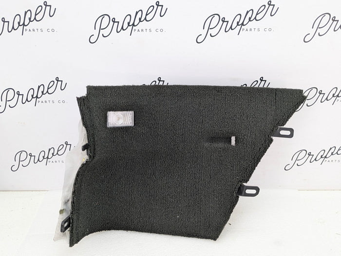 Chevrolet C7 Corvette Stingray Left/Driver Side Trunk Cargo Compartment Carpet Side Trim 84648337