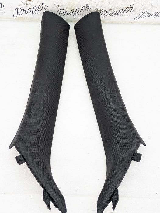 BMW F32 F36 F82 435xi 440xi 430xi 428xi M4 Driver/Passenger Black A Pillar Trim Cover Set 7276888/7276887
