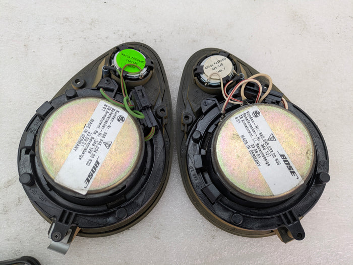 Porsche 996.2 911 Carrera 4 BOSE Left/Right Dashboard Speakers Savanna Beige 99664503300/99664503400