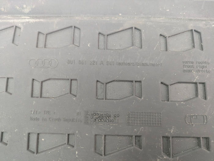 2015-2018 Audi 8U Q3 Waterproof Rubber Floor Mat Set Of 4 8U1061221A