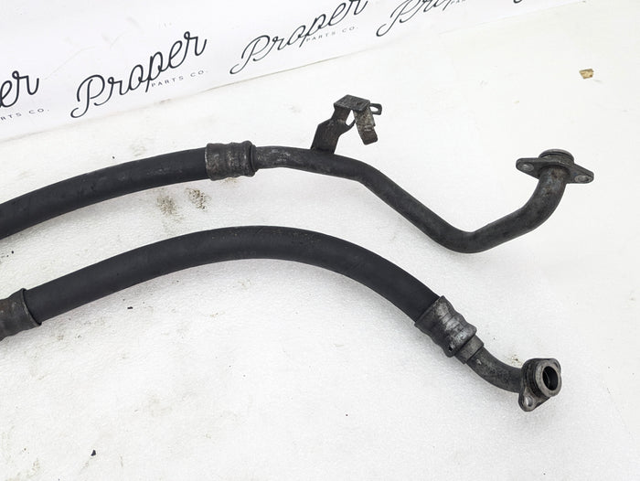 BMW E60 E61 M5 E63 E64 M6 S85 Engine Oil Filter Housing Inlet/Outlet Pressure Lines 7837253/7837254