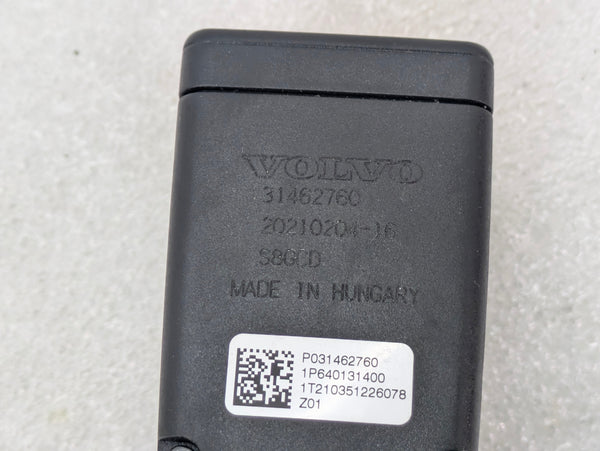 2021 Volvo V60 T6 R-Design Rear Left/Driver Side Seat Belt Buckle 31462760