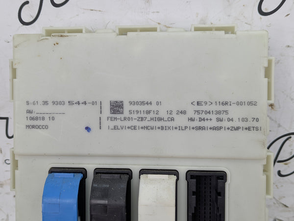 BMW F30 335xi Front Electronic Module/FEM/Body Control Module/BCM 9303544