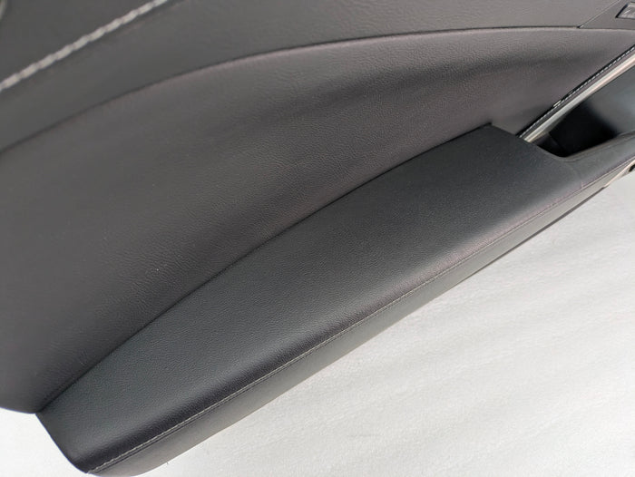 Chevrolet C7 Corvette Stingray Z51 Left/Driver Side Jet Black Leather Door Panel Card