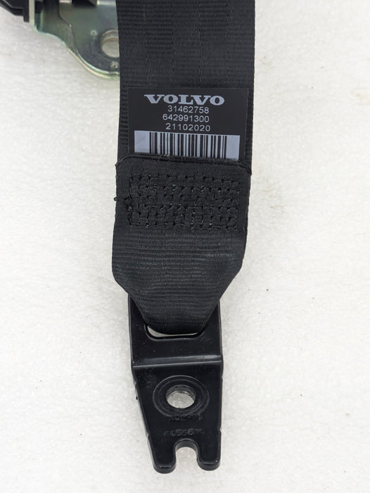 2021 Volvo V60 T6 R-Design Rear Right/Left Black Seat Belt 31462758