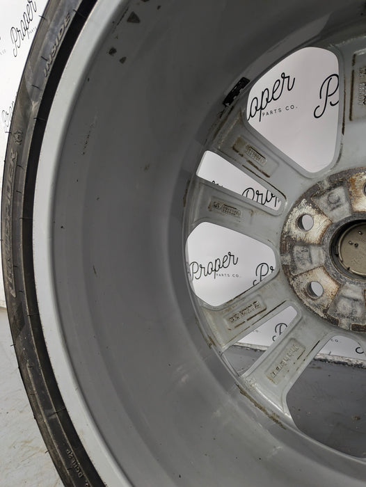 2015-2018 Audi 8U Q3 Aluminum Double 5 Spoke Wheel Set 8.5J X 19 Et 36 8U0601025AD
