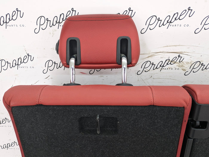 BMW F22 228xi M235xi 230xi M240xi M Sport Coral Red Dakota Leather Interior Seat & Door Panel Set *NOTE*