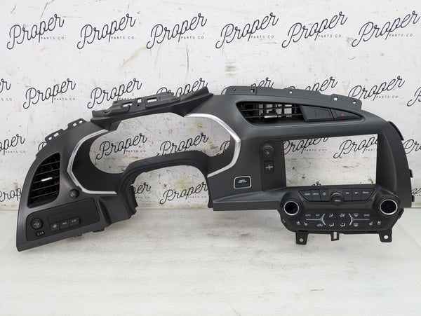 Chevrolet C7 Corvette Stingray Z51 Radio/HVAC Control Panel & Gauge Cluster Trim 23169940