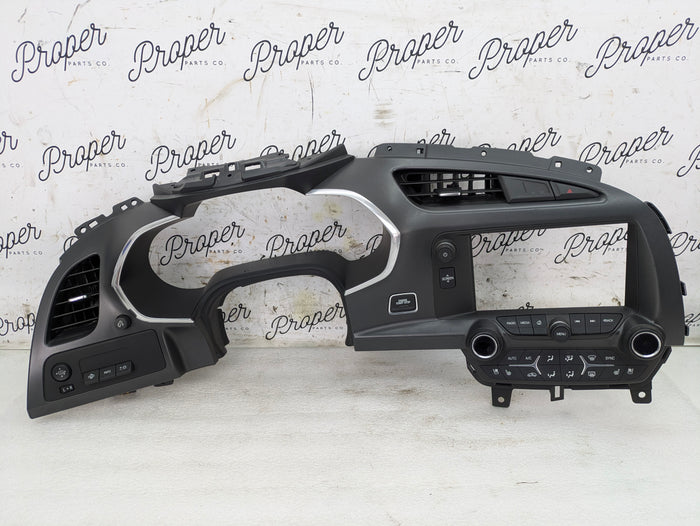 Chevrolet C7 Corvette Stingray Z51 Radio/HVAC Control Panel & Gauge Cluster Trim 23169940