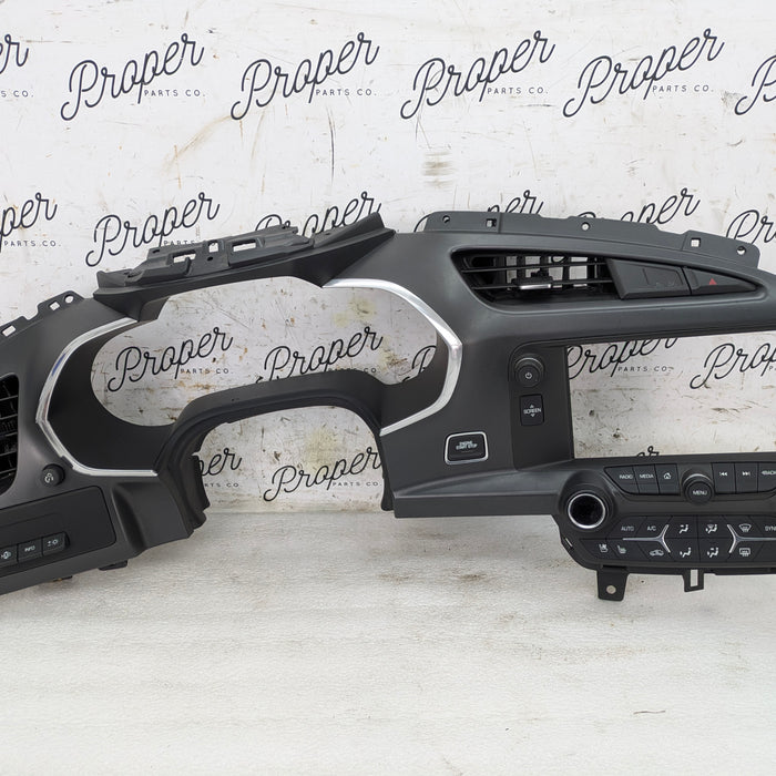 Chevrolet C7 Corvette Stingray Z51 Radio/HVAC Control Panel & Gauge Cluster Trim 23169940