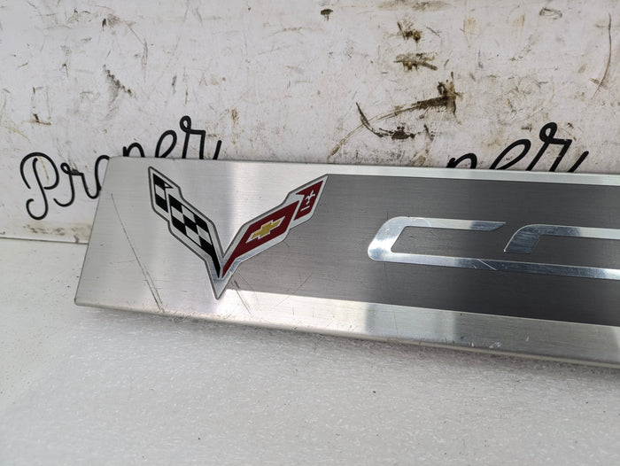 Chevrolet C7 Corvette Stingray Z51 Left/Right Side Door Sill Trim Scuff Plate 22789326