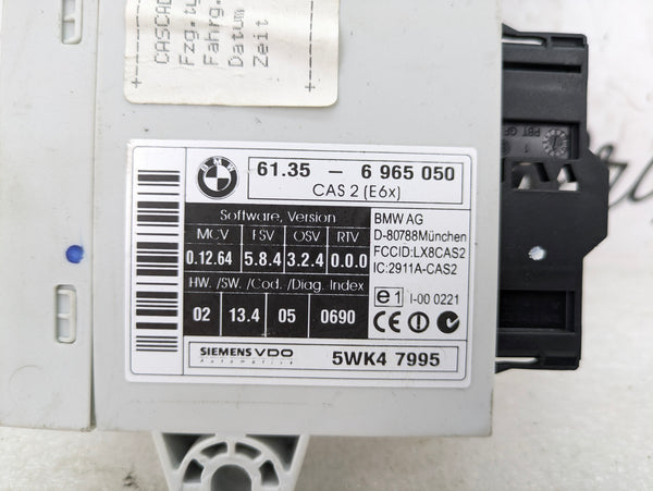 BMW E60 E61 E63 E64 530xi M5 540xi 525xi Cas Car Access System CAS2 Module 6965050