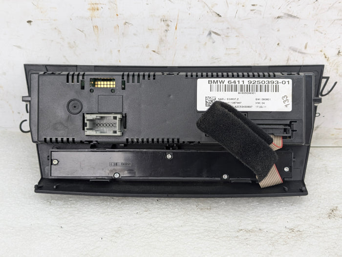 BMW E90 E91 E92 E93 335i 330i 328i 325i 323i Climate Control HVAC Buttons 9250393