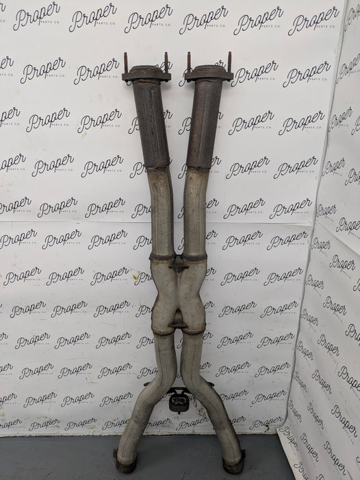 Chevrolet C7 Corvette Stingray Z51 Exhaust System X-Pipe Mid Pipe W/O Catalytic Converters *NOTE*