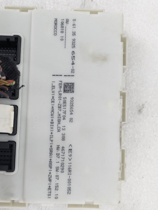BMW F32 F30 F31 F33 F34 F36 3 & 4 Series Front Electronic Module/FEM/Body Control Module 9325654