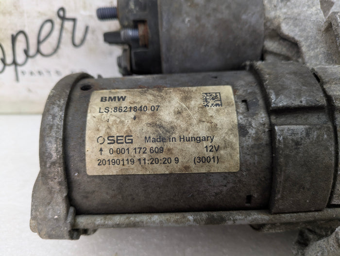 BMW F36 F30 F32 F33 F34 440xi 340xi B58 Engine Starter Motor 8621840