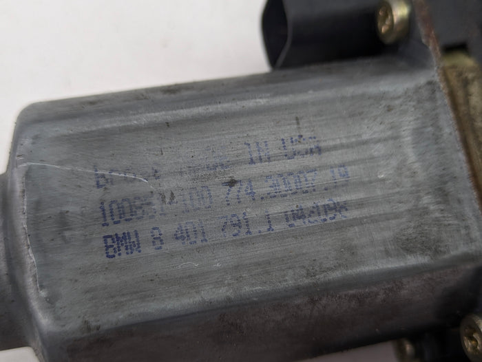 BMW Z3 M 3.0 2.8 Roadster Driver/Left Side Window Regulator & Motor 8397705/8401791