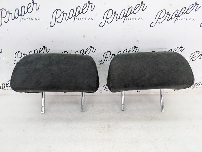 BMW E46 330i 328i 325i 323i ZHP M Sport Sedan Rear Split Folding Seats Complete Set Alcantara Cloth Laser