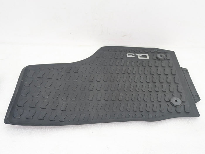 Audi 8U Q3 Front & Rear Rubber/Winter Floor Mats Set 8U1061221/8U0061511