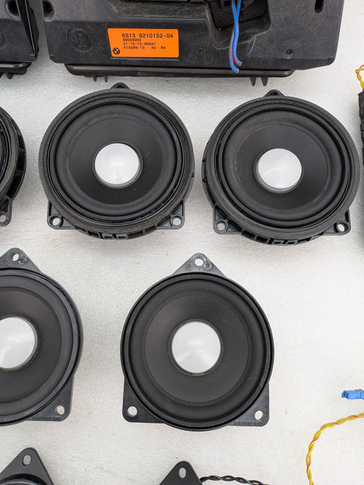BMW F30 340xi Msport Harman Kardon Complete Mid-Range Speaker Set Kit Subwoofers Tweeters & Hifi Speakers 9364956/9368383/9226357/7263992/7263991/9226358/9210152/9210151