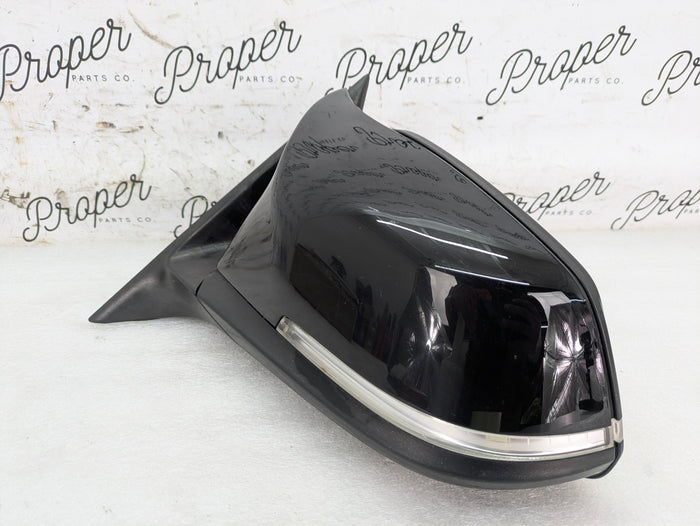 BMW F30 F31 335xi 340xi 328xi 330xi 320xi Left/Driver Side View Mirror Black Sapphire Metallic 475