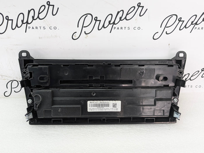 BMW F22 228xi M235xi 230xi M240xi HVAC Climate Control Panel & Radio Buttons W/Trim 9363546