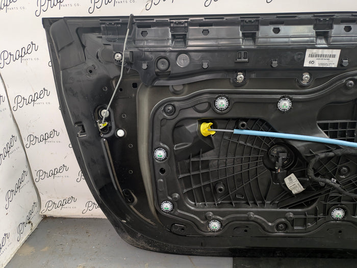 BMW G22 G23 G82 G83 430ix M440ix M4 Left/Driver Side Door Black Sapphire Metallic (475) 41009478691 *DAMAGED*