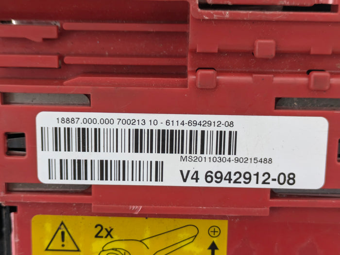 BMW E90 E92 E91 E93 3 Series Battery Power Distribution Junction Box & Positive Cable 6942912