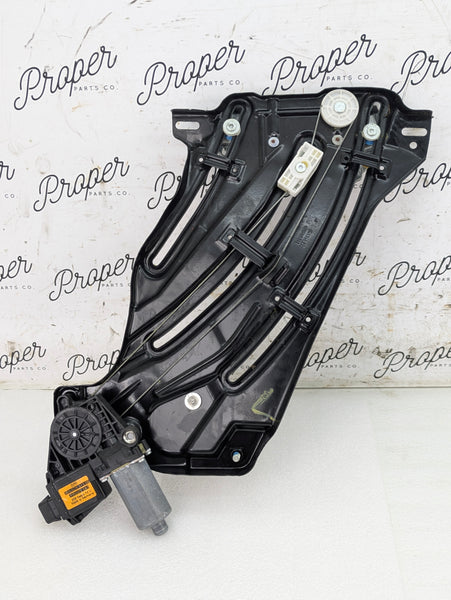 Porsche 996.2 911 Carrera 4 Cabriolet Convertible Left/Driver Side Rear Window Regulator & Motor 99654301506/99662411105