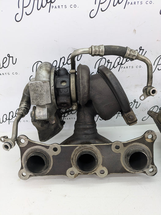 BMW E90 E92 E93 335i 335xi N54 Engine Turbocharger Set 7563685/7563686 *CORES*