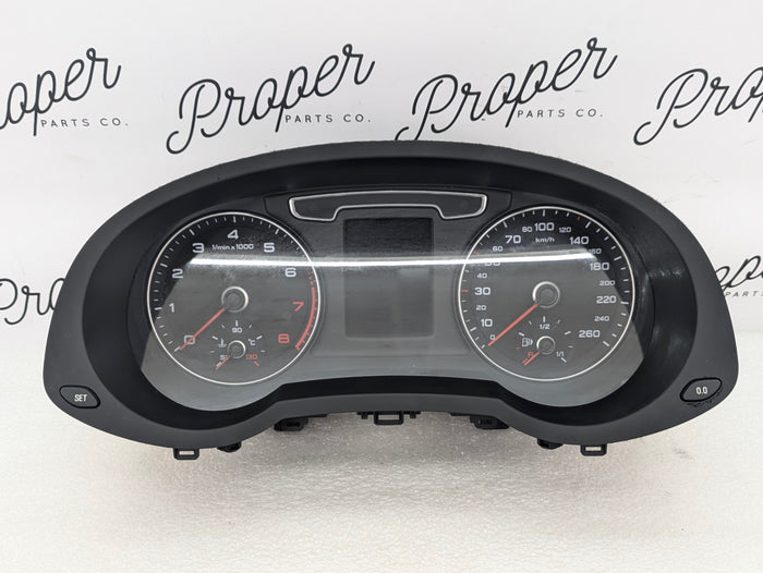 2016-2018 Audi 8U Q3 Speedometer Instrument Gauge Cluster KMH 8U0920940L