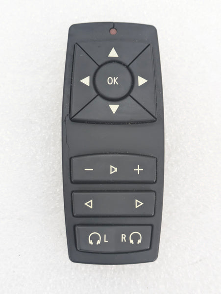 BMW E70 E71 X5 X6 M Rear Entertainment DVD Remote Control 65506921563 *DAMAGED*