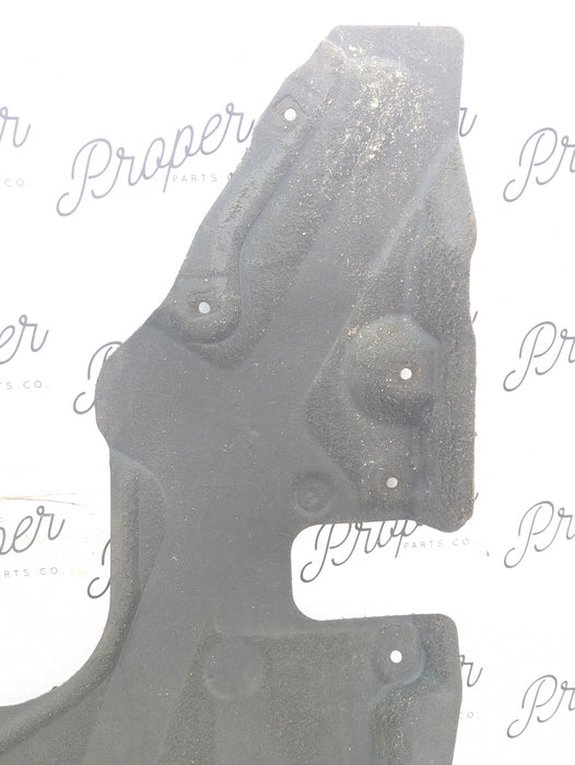 BMW F32 435xi AWD Lower Engine Underbody Splash Shield Encapsulation 7241818