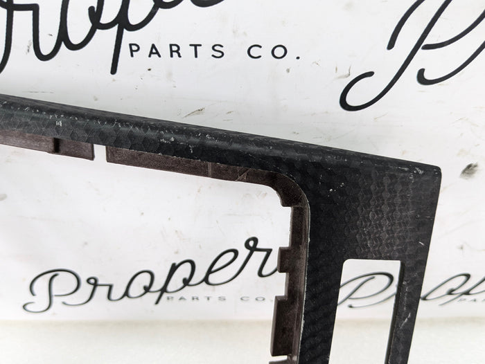 BMW E46 M3 330Ci 325Ci ZHP M Sport Coupe Black Cube Center Shifter Window Switch Trim Bezel 51167902429