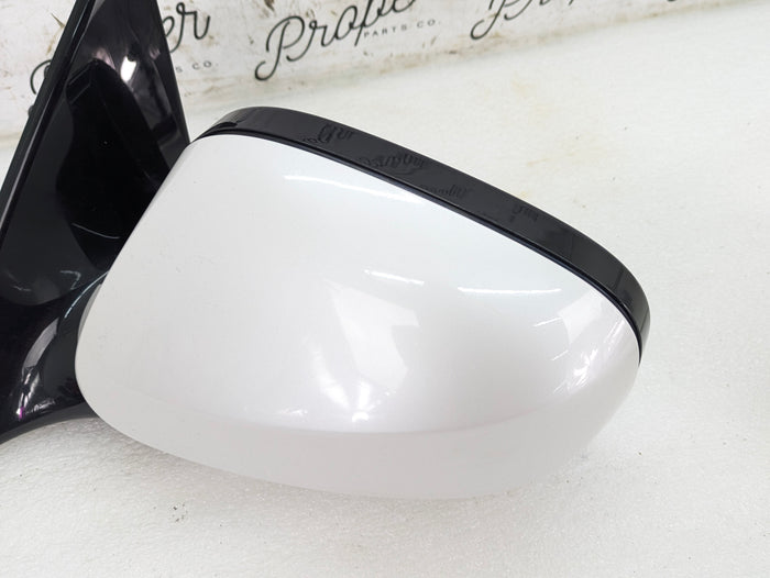 BMW E92 E93 3 Series LCI Shadowline/Gloss Black Left Side Mirror Mineral White (A96) 51167282653