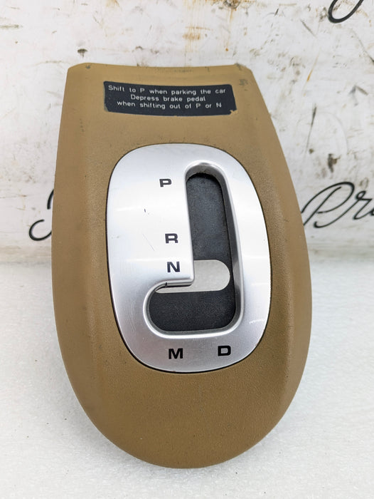 Porsche 996.2 911 Carrera 4 Automatic Tiptronic Shifter Gear Selector Trim Savanna Beige 99655225900